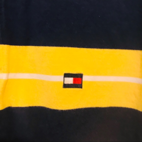 Vintage Tommy Hilfiger polo long sleeve striped - Picture 4 of 7